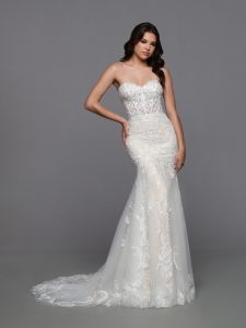 Long Sleeve Wedding Dresses for Winter 2023: DaVinci Bridal Style #50774