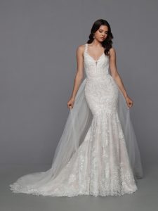 Designer Lace Wedding Dresses: DaVinci Bridal Style #50783
