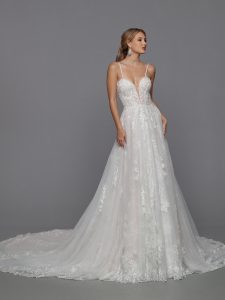 Designer Lace Wedding Dresses: DaVinci Bridal Style #50786