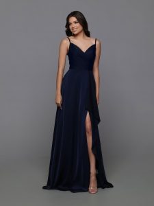 Silk & Satin Bridesmaids Dresses for 2023: DaVinci Bridesmaid Style #60574