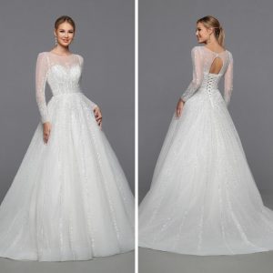 Winter 2023 Wedding Dresses Sneak Peek: Ball Gown Wedding Dress DaVinci Bridal Style #50764