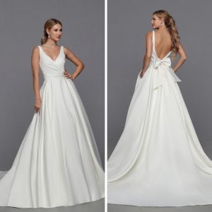 Silk & Satin Wedding Dresses