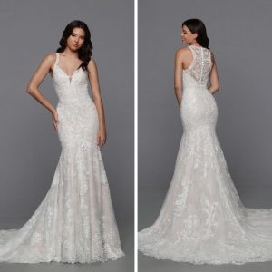 Winter 2023 Wedding Dresses Sneak Peek: Detachable Train DaVinci Bridal Style #50762