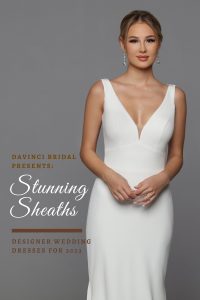 Sheath Wedding Dresses for 2023
