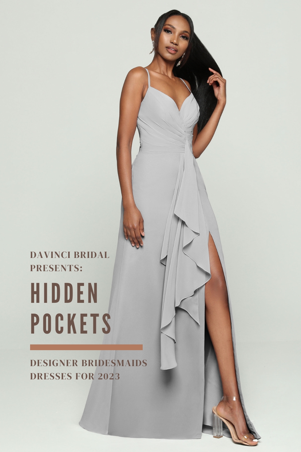 bridesmaids dresses with pockets for 2023 | davinci bridal