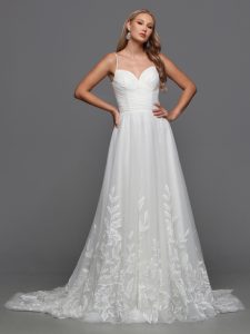 Formal Ball Gown Wedding Dresses for Winter 2024: DaVinci Bridal Style #50831