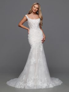 3D Floral Wedding Dresses for Spring 2024: DaVinci Bridal Style #50851