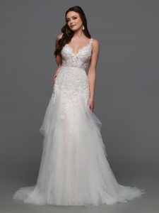 Winter 2024 Wedding Dresses Sneak Peek: DaVinci Bridal Style #50864