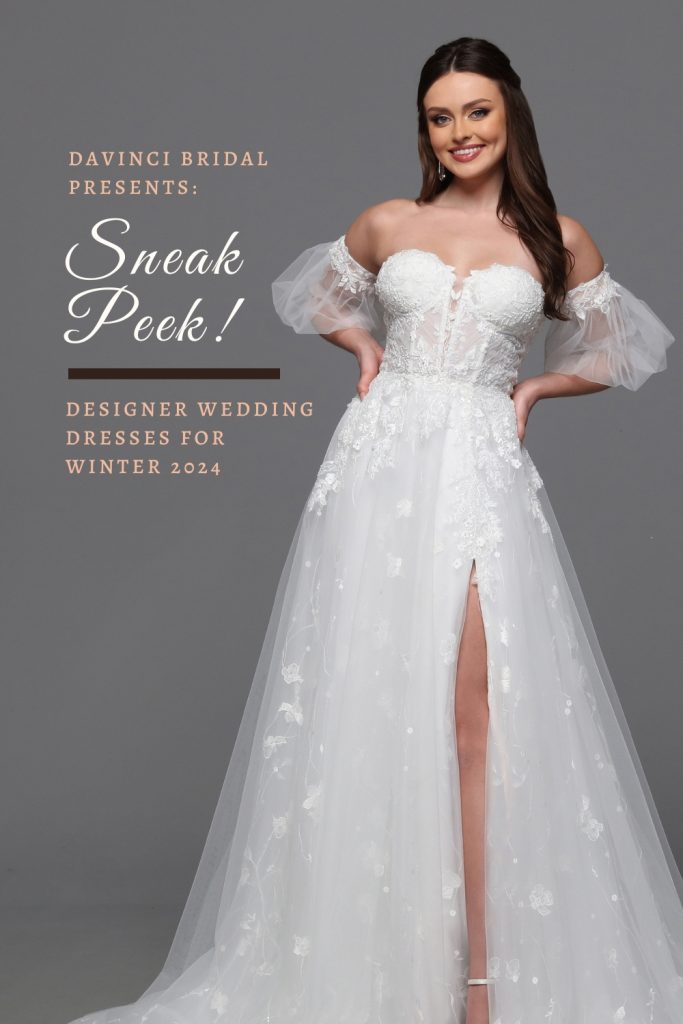 Winter 2024 Wedding Dresses Sneak Peek DaVinci Bridal
