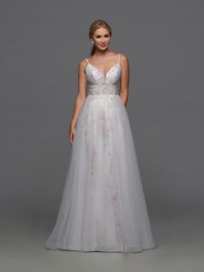 Informal A-Line Ball Gown Wedding Dresses: Informal by DaVinci Style #F146