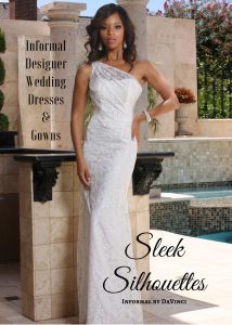 Informal Wedding Dresses with Sleek Silhouettes