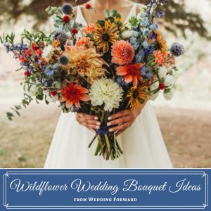 Wildflower Wedding Bouquet Ideas from Wedding Forward