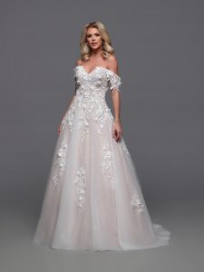 Fall 2024 Formal Wedding Dresses Sneak Peek: DaVinci Bridal Style #50883