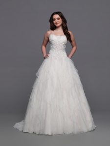 Fall 2024 Formal Wedding Dresses Sneak Peek: DaVinci Bridal Style #50889