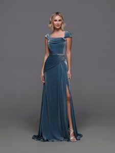 A-Line Bridesmaids Dresses for Fall 2024: DaVinci Bridesmaid Style #60683