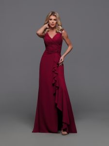 A-Line Bridesmaids Dresses for Fall 2024: DaVinci Bridesmaid Style #60689