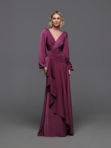 A-Line Bridesmaids Dresses for Fall 2024: DaVinci Bridesmaid Style #60691