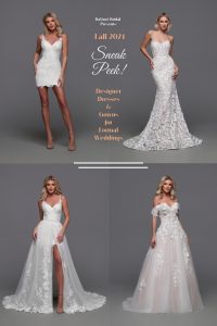 Fall 2024 Formal Wedding Dresses Sneak Peek