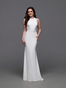 Informal & Destination Sheath Wedding Dresses: Informal by DaVinci Style #F155