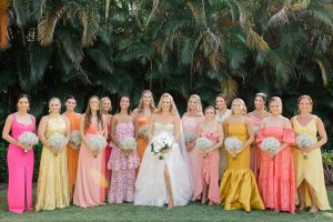 A Colorful Black Tie Destination Wedding in Marco Island