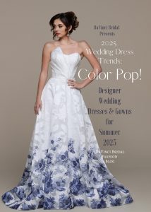 Colorful Wedding Dresses for Summer 2025