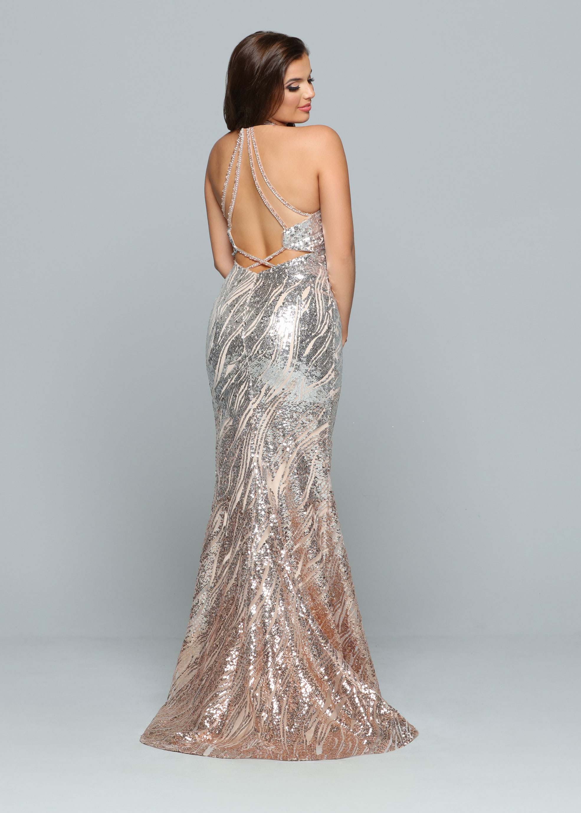 Image showing back view of style #72186