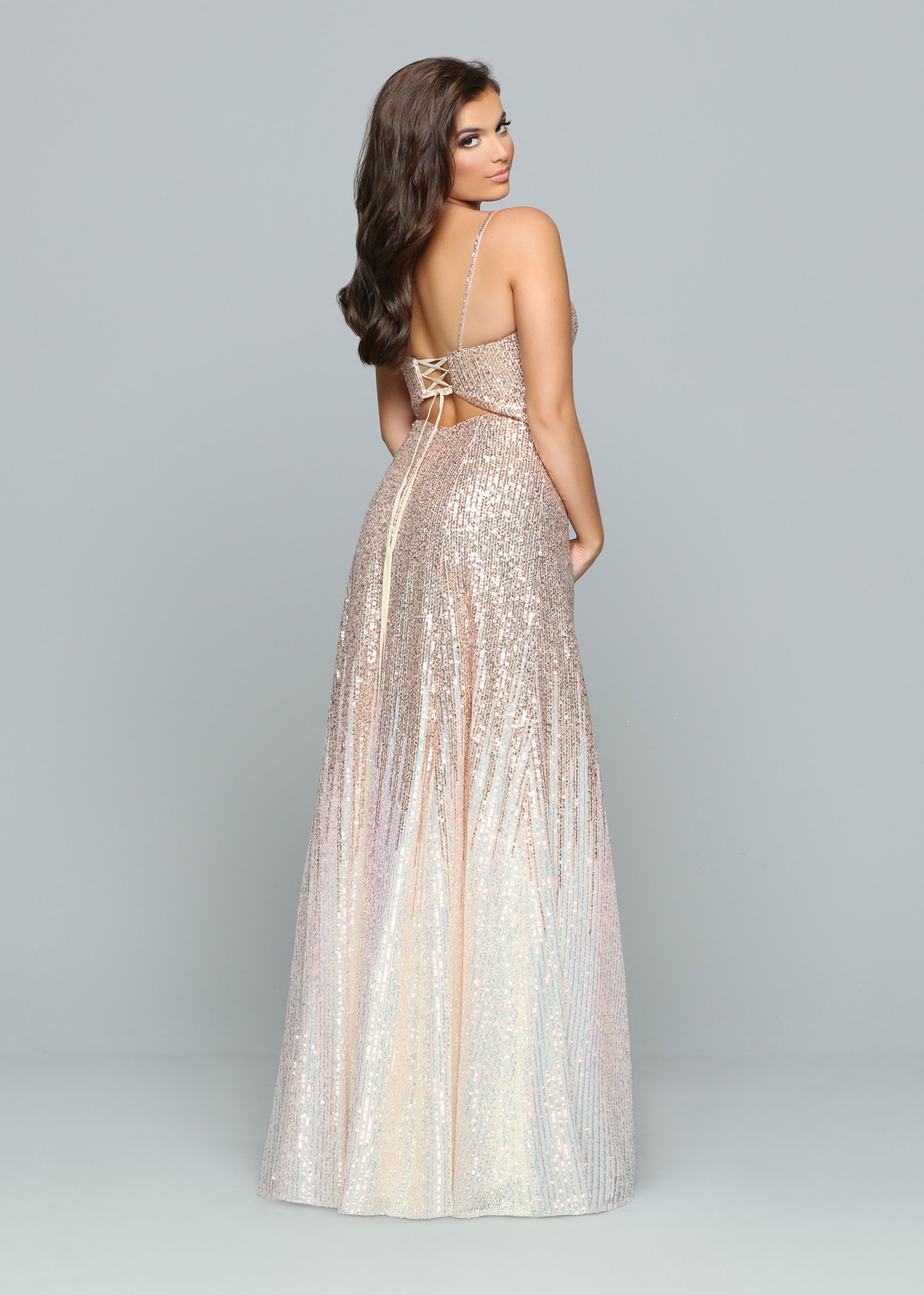 Image showing back view of style #72192