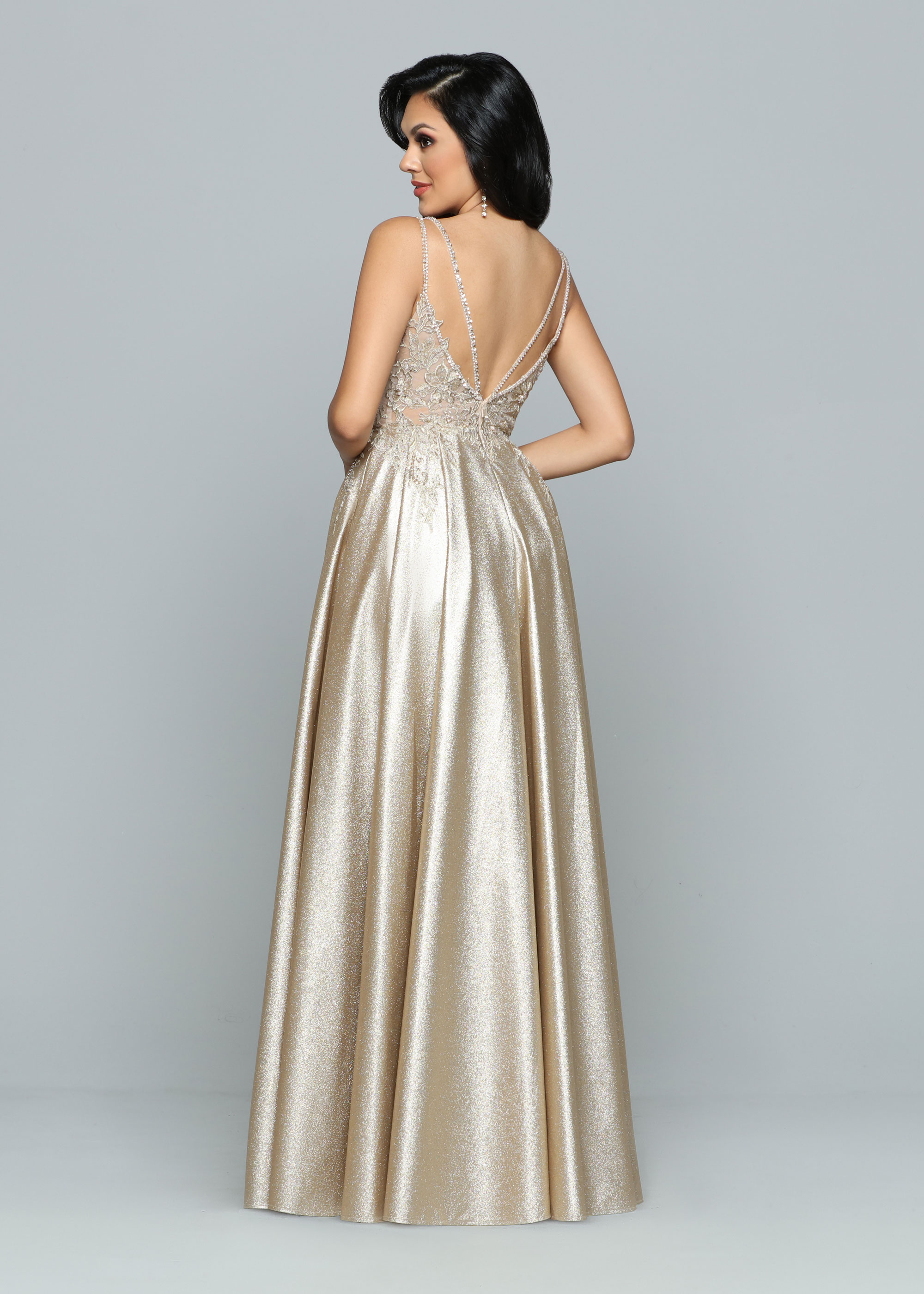 Image showing back view of style #72205