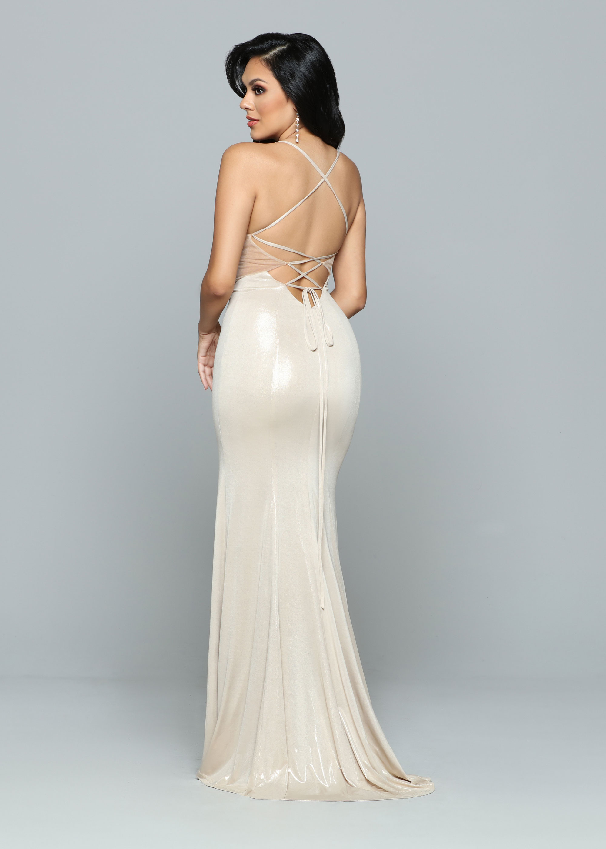 Image showing back view of style #72207