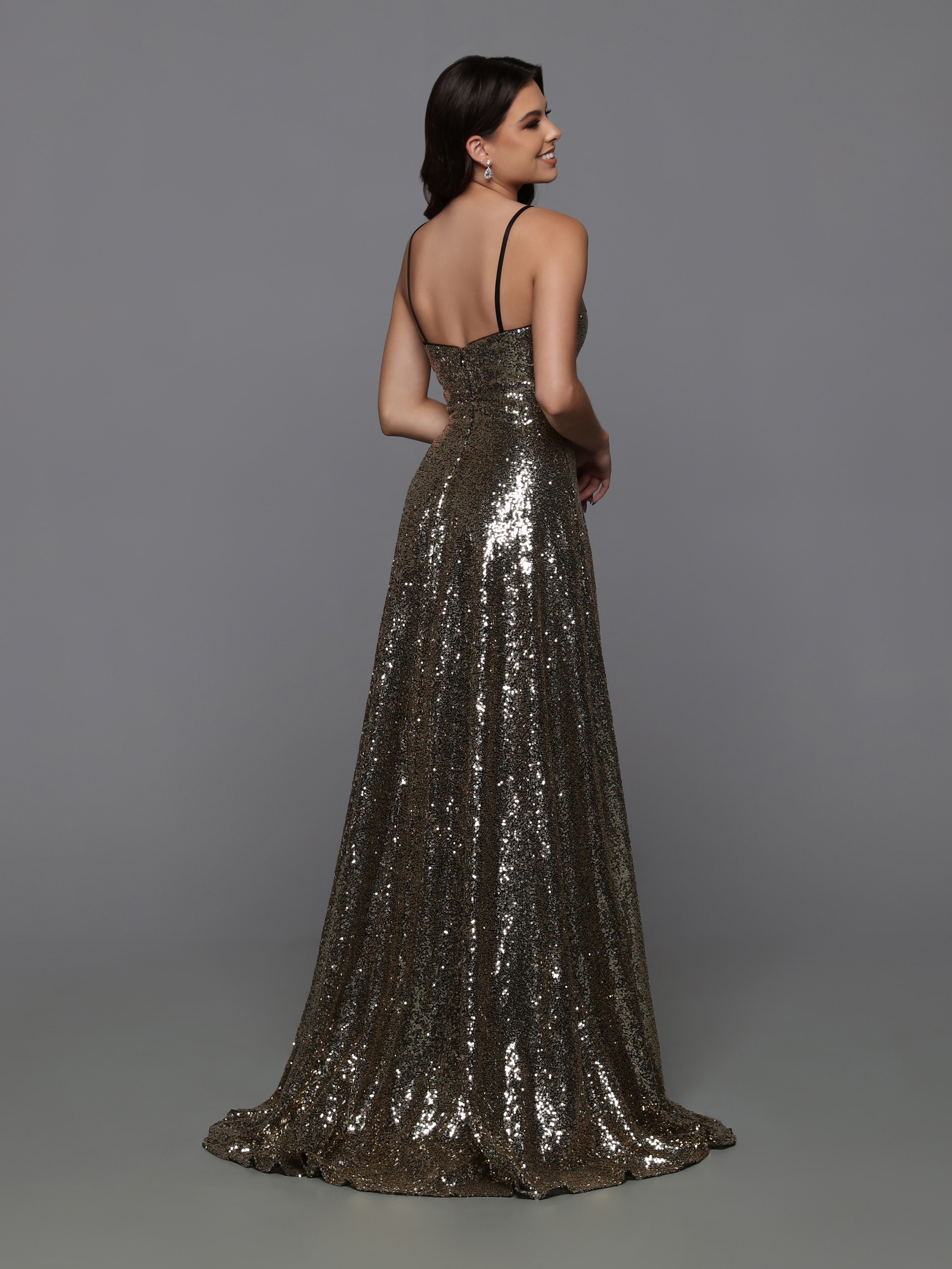 Image showing back view of style #72225