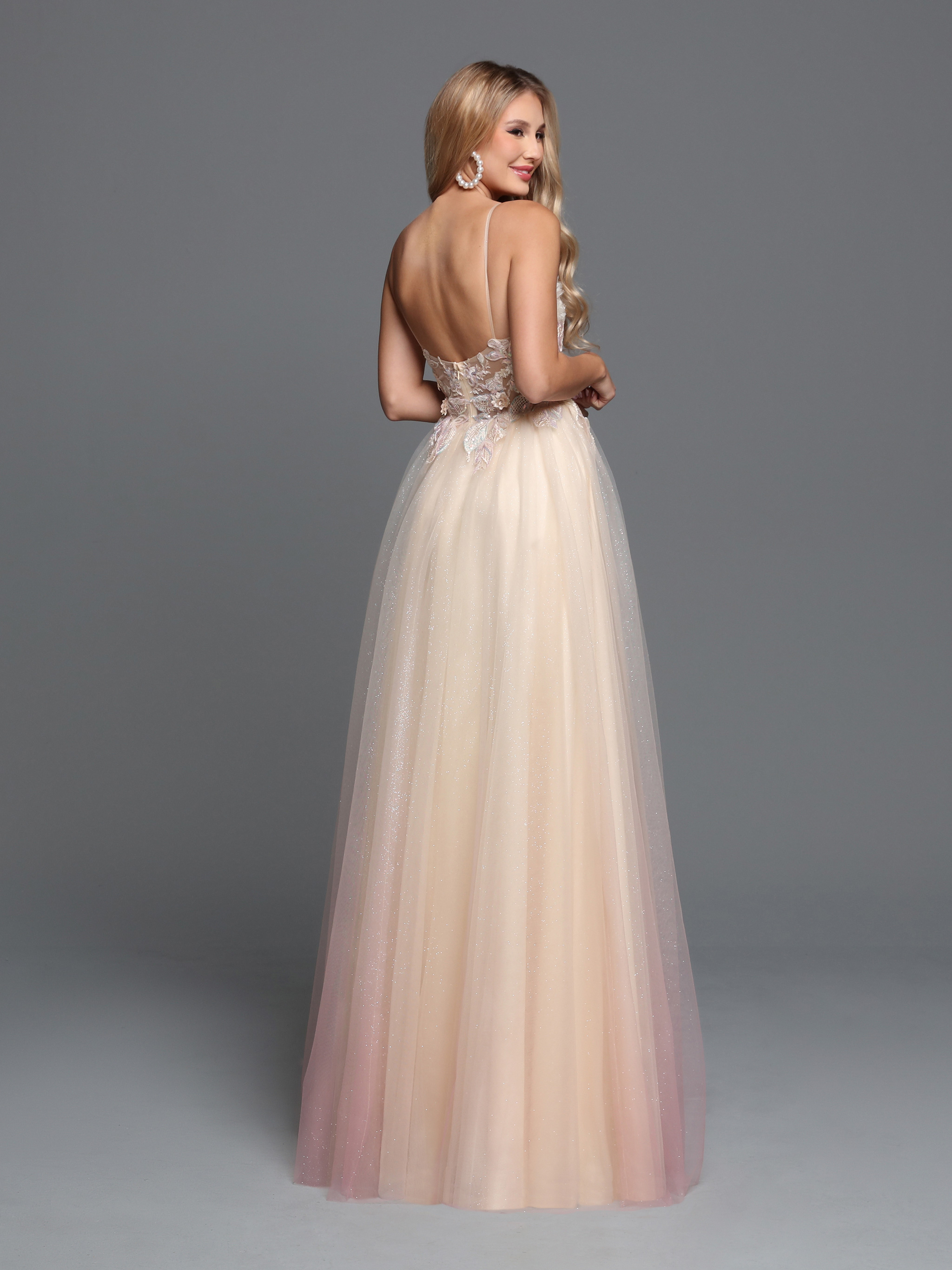 Image showing back view of style #72255