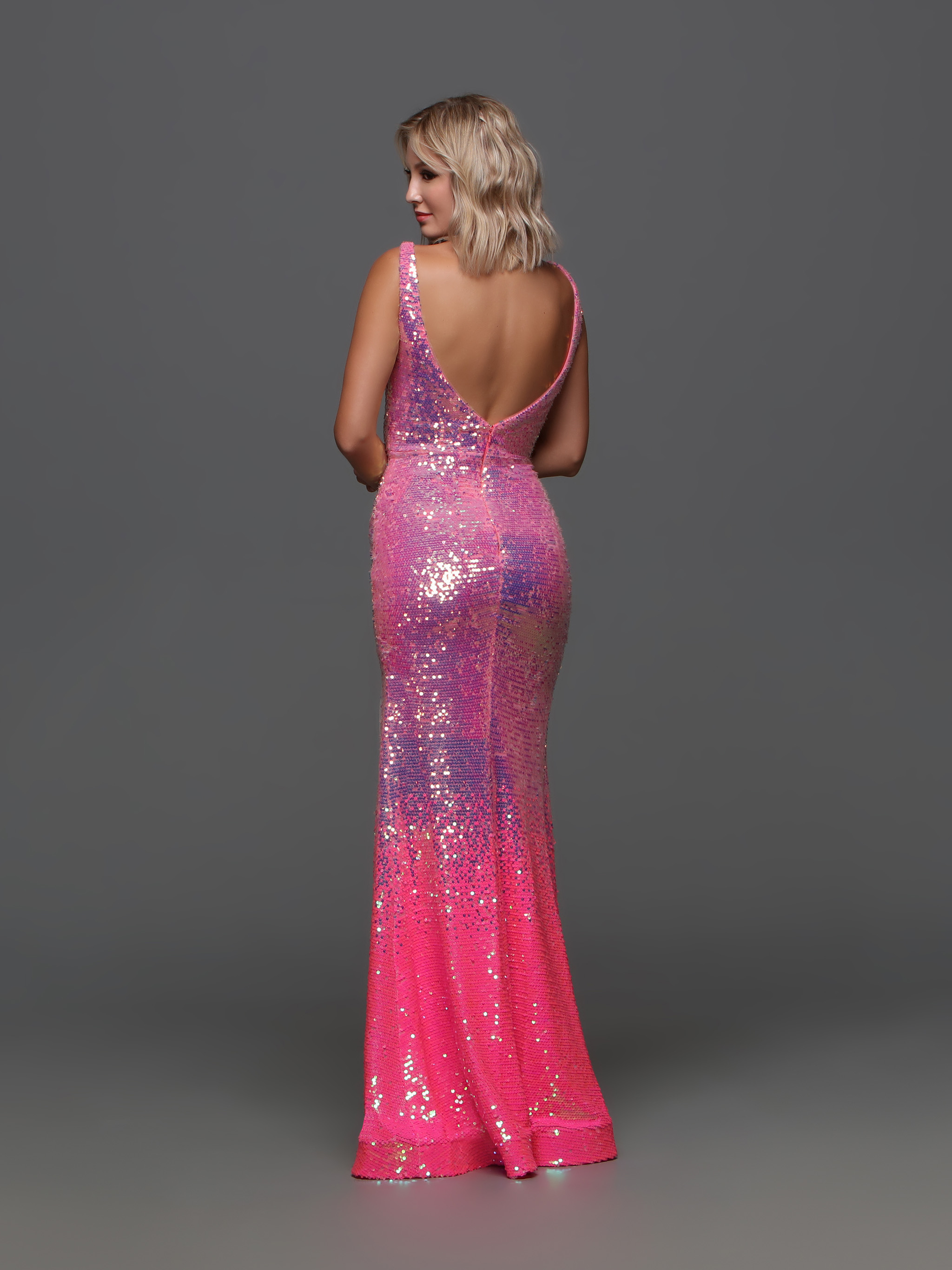 Image showing back view of style #72301