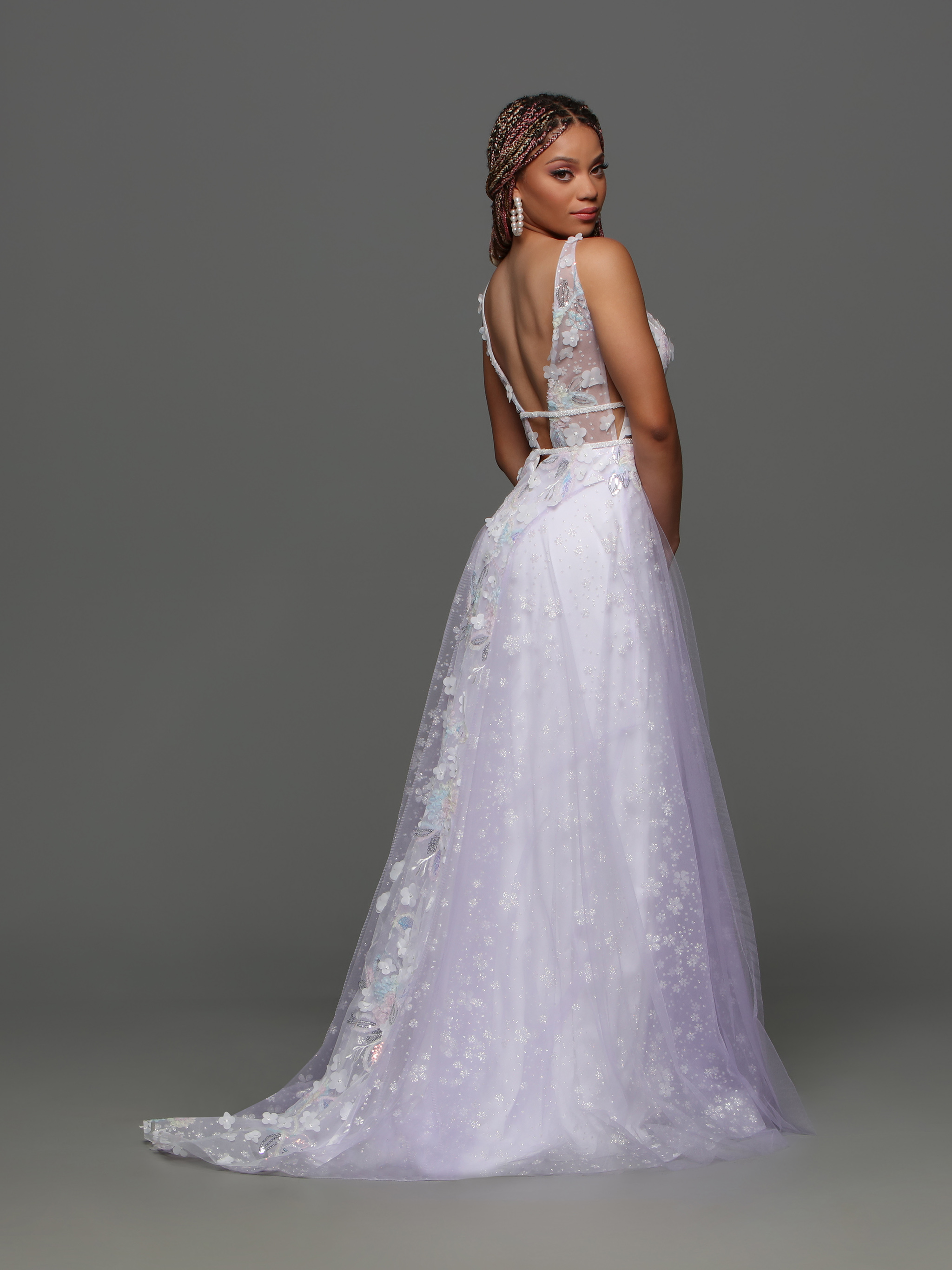 Image showing back view of style #72308