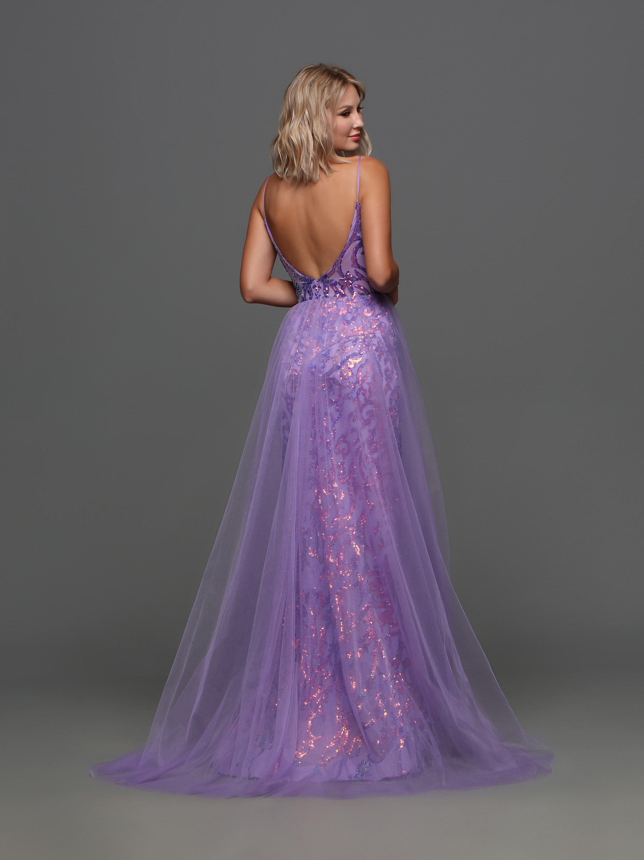 Image showing back view of style #72312