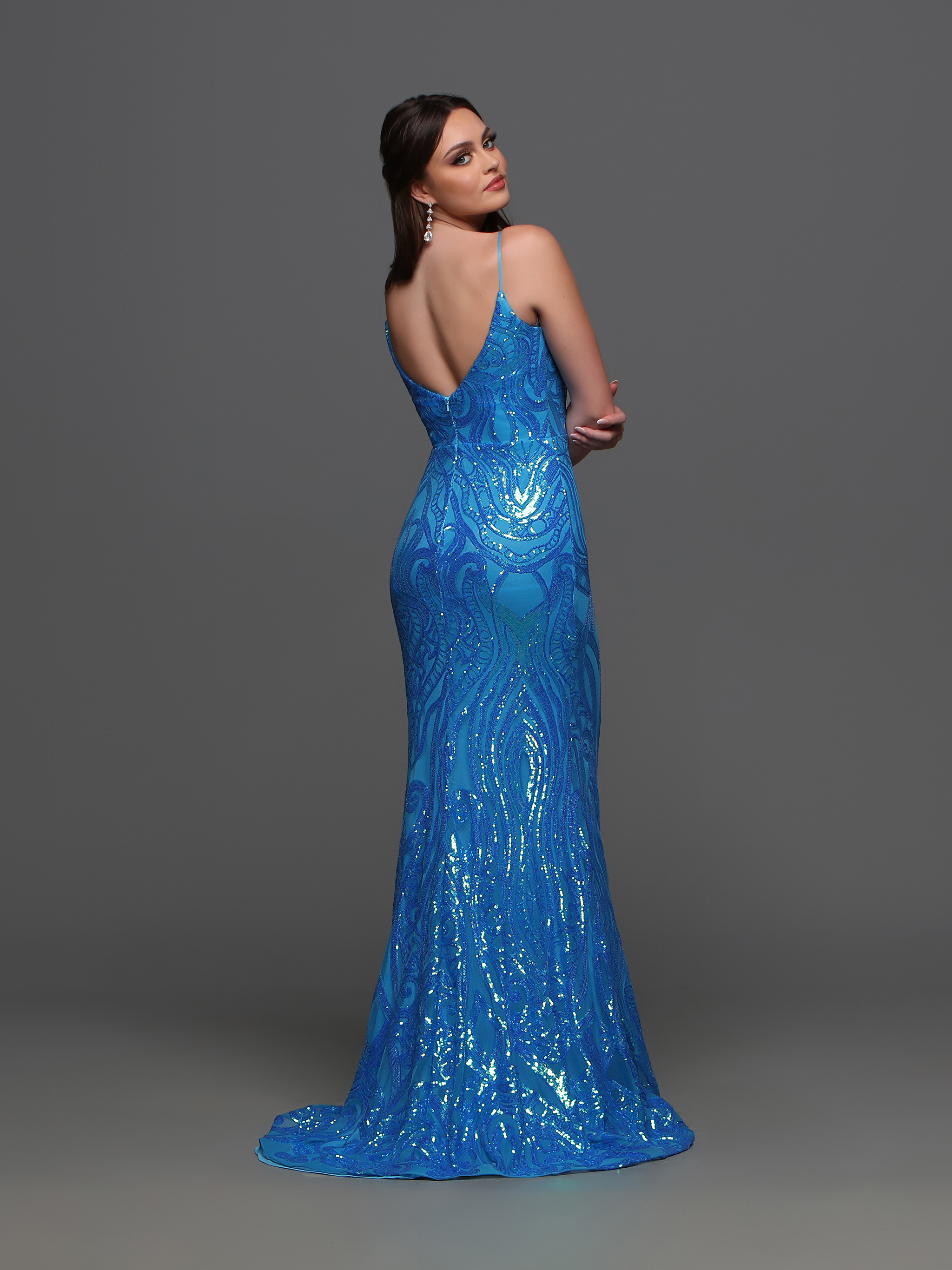 Image showing back view of style #72313