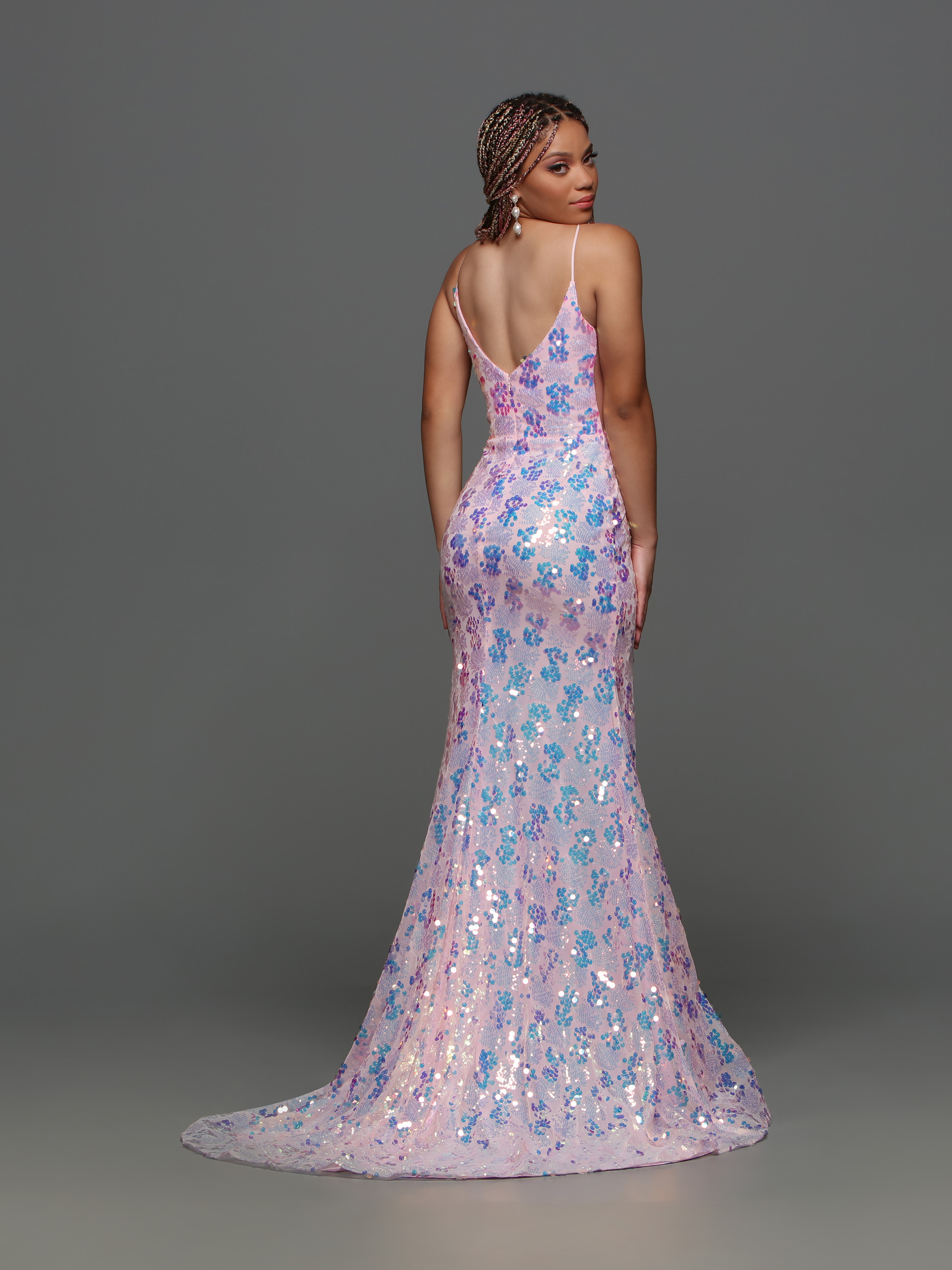 Image showing back view of style #72320