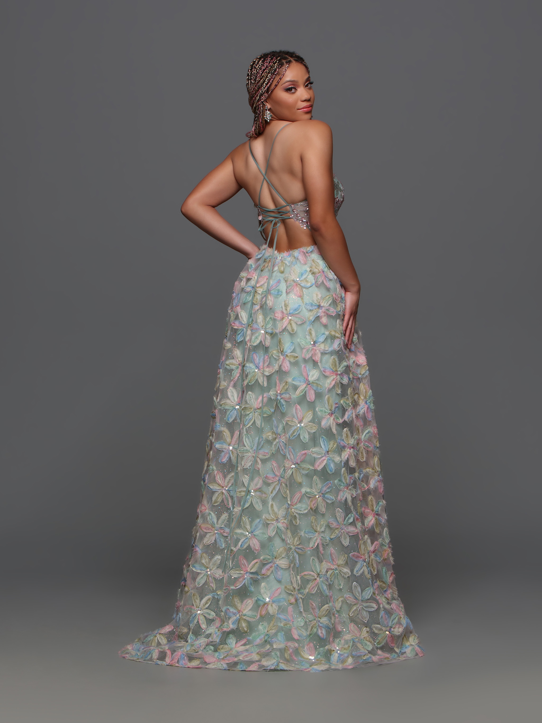 Image showing back view of style #72324