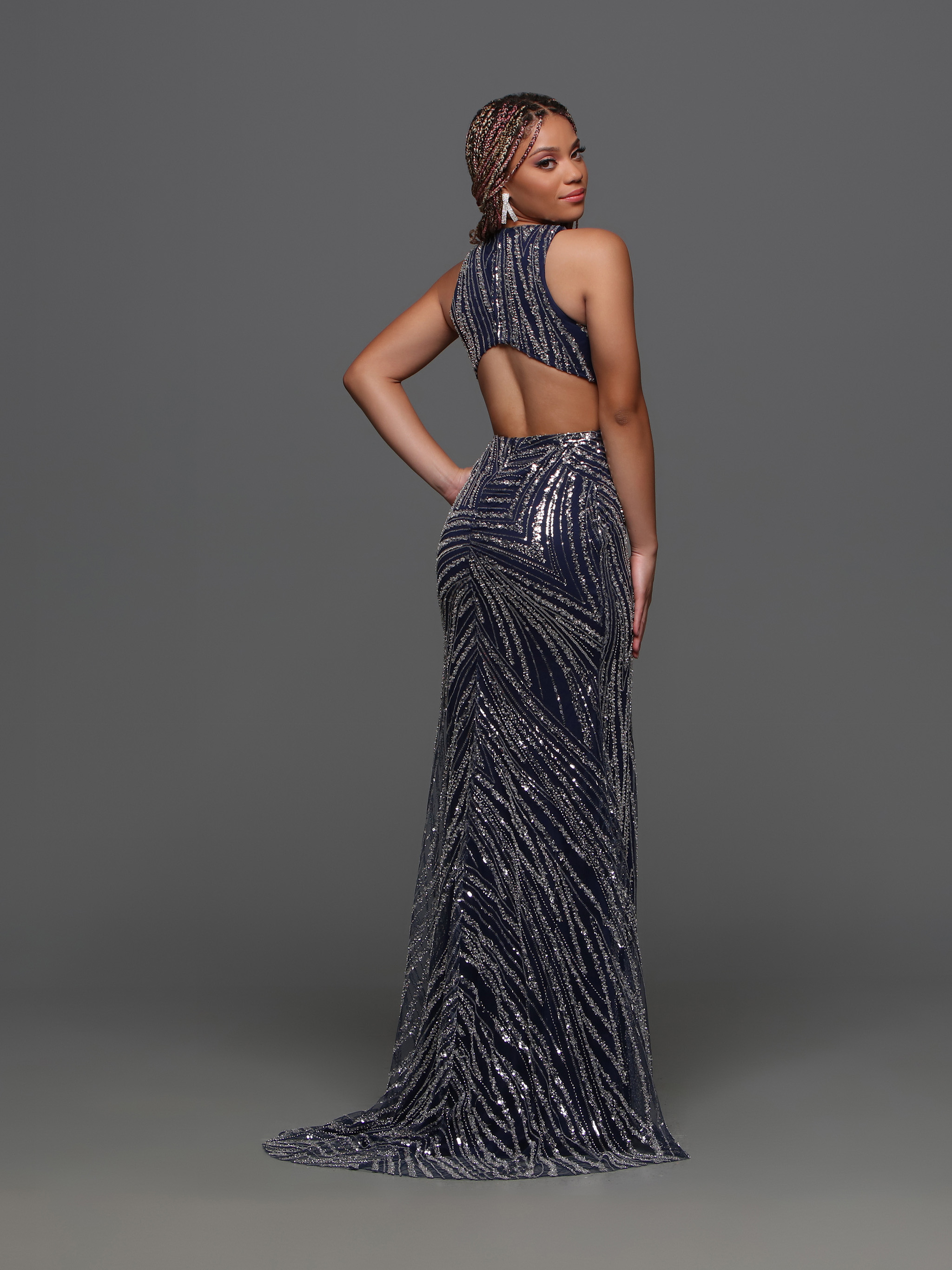 Image showing back view of style #72333