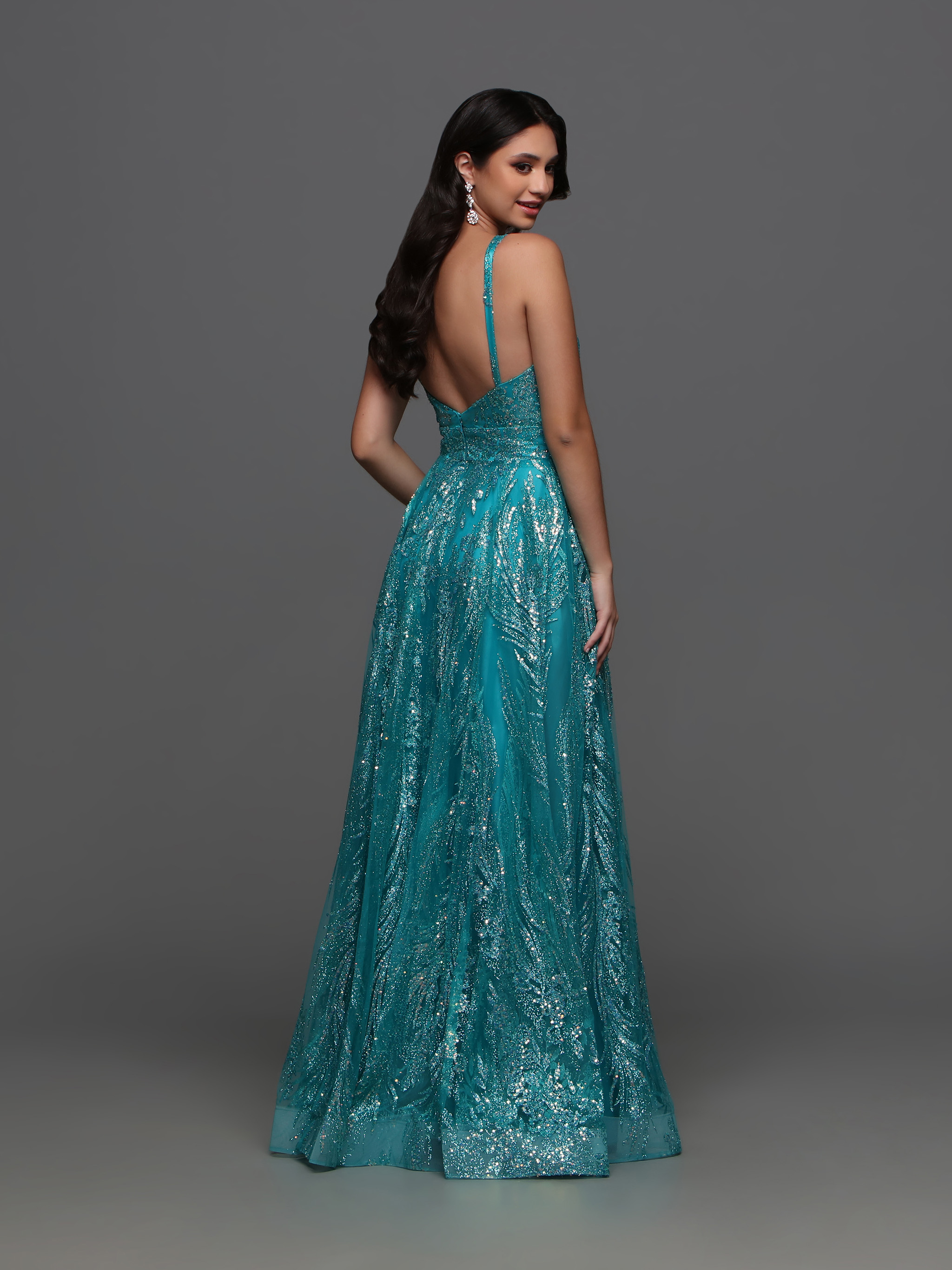 Image showing back view of style #72361