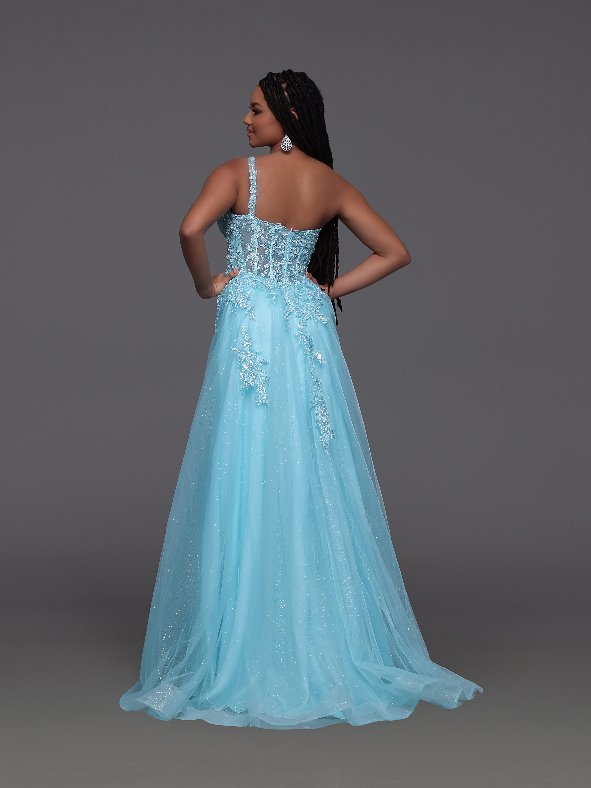 Image showing back view of style #72431