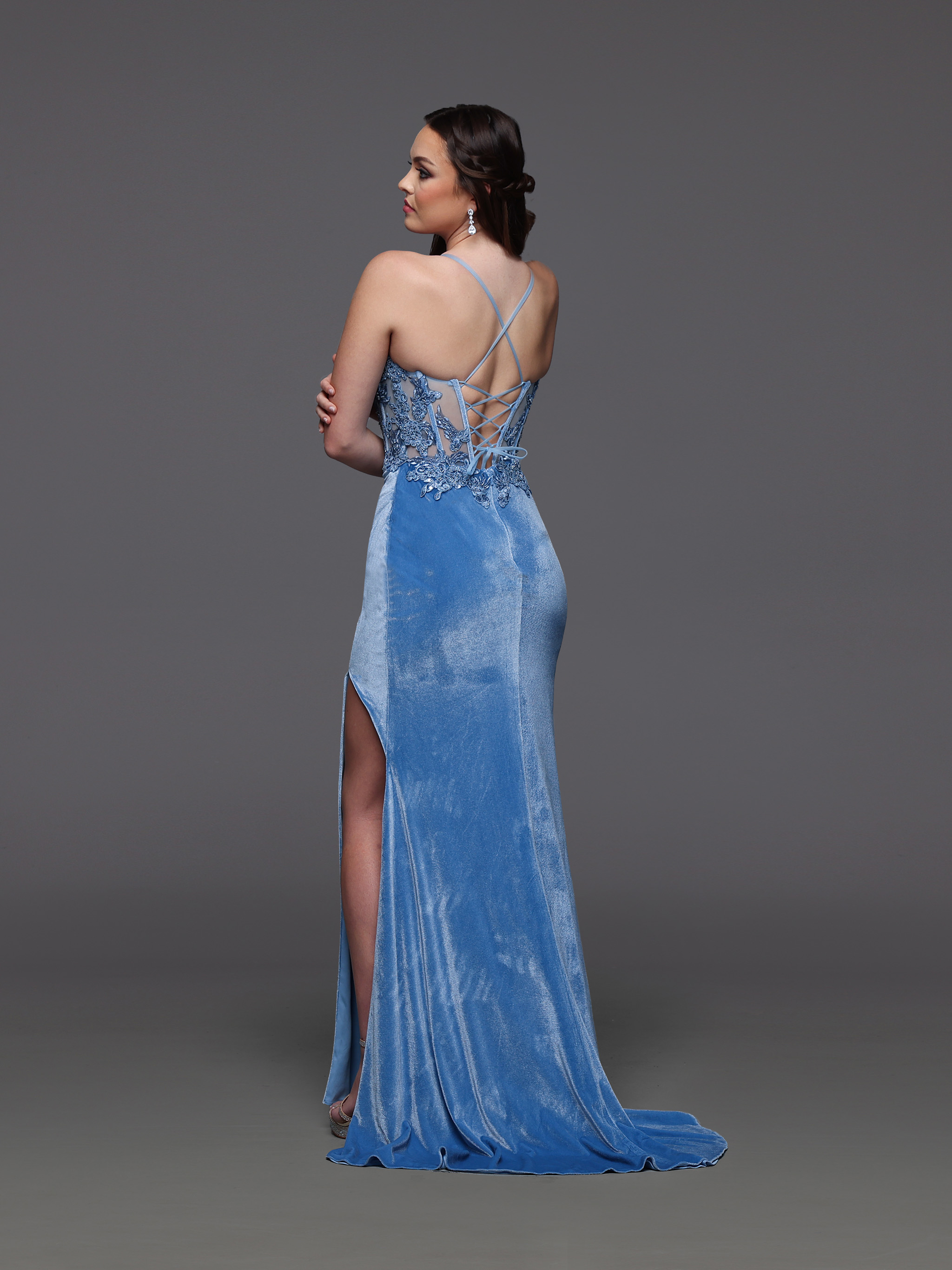 Image showing back view of style #72453