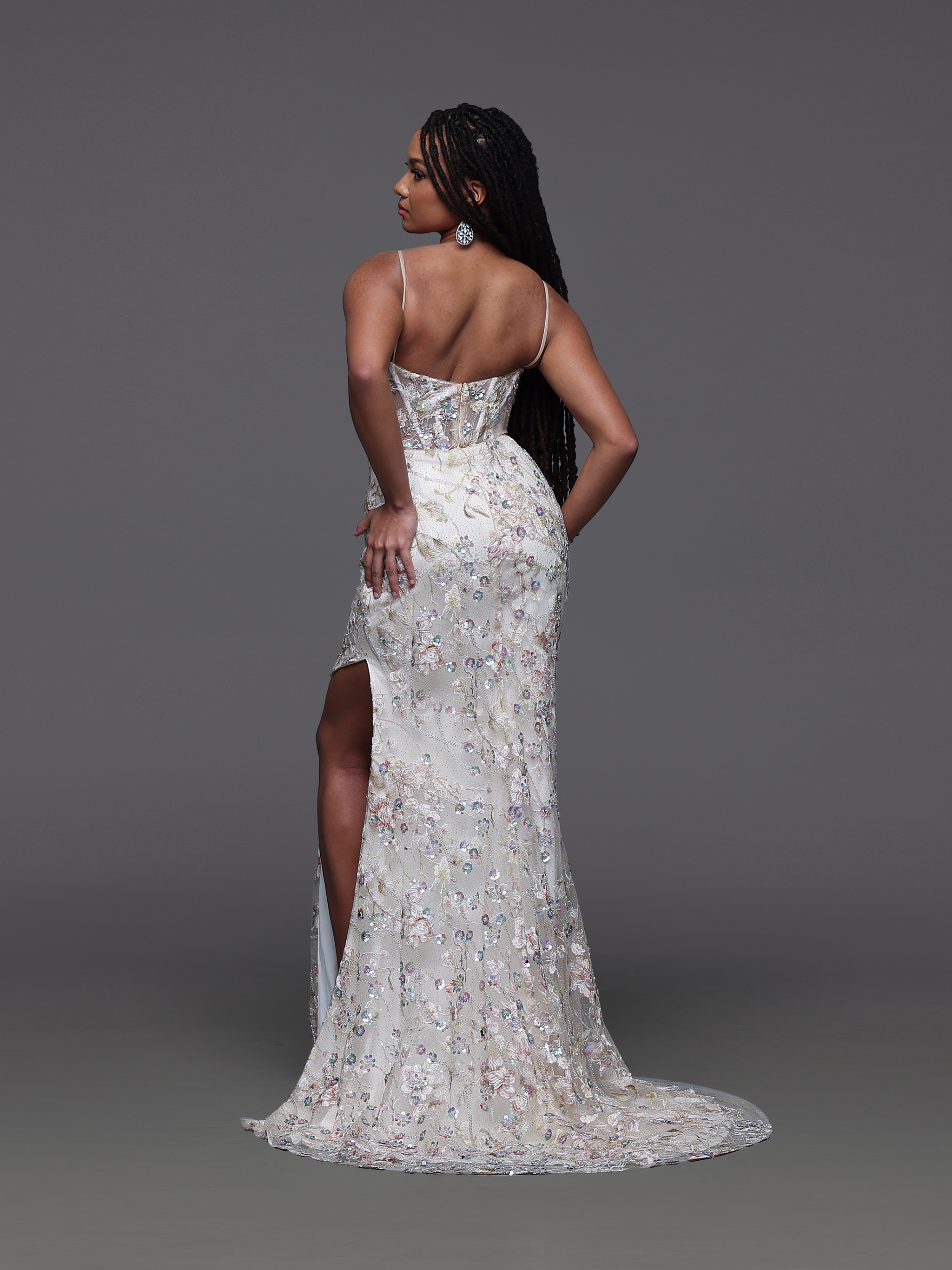 Image showing back view of style #72462