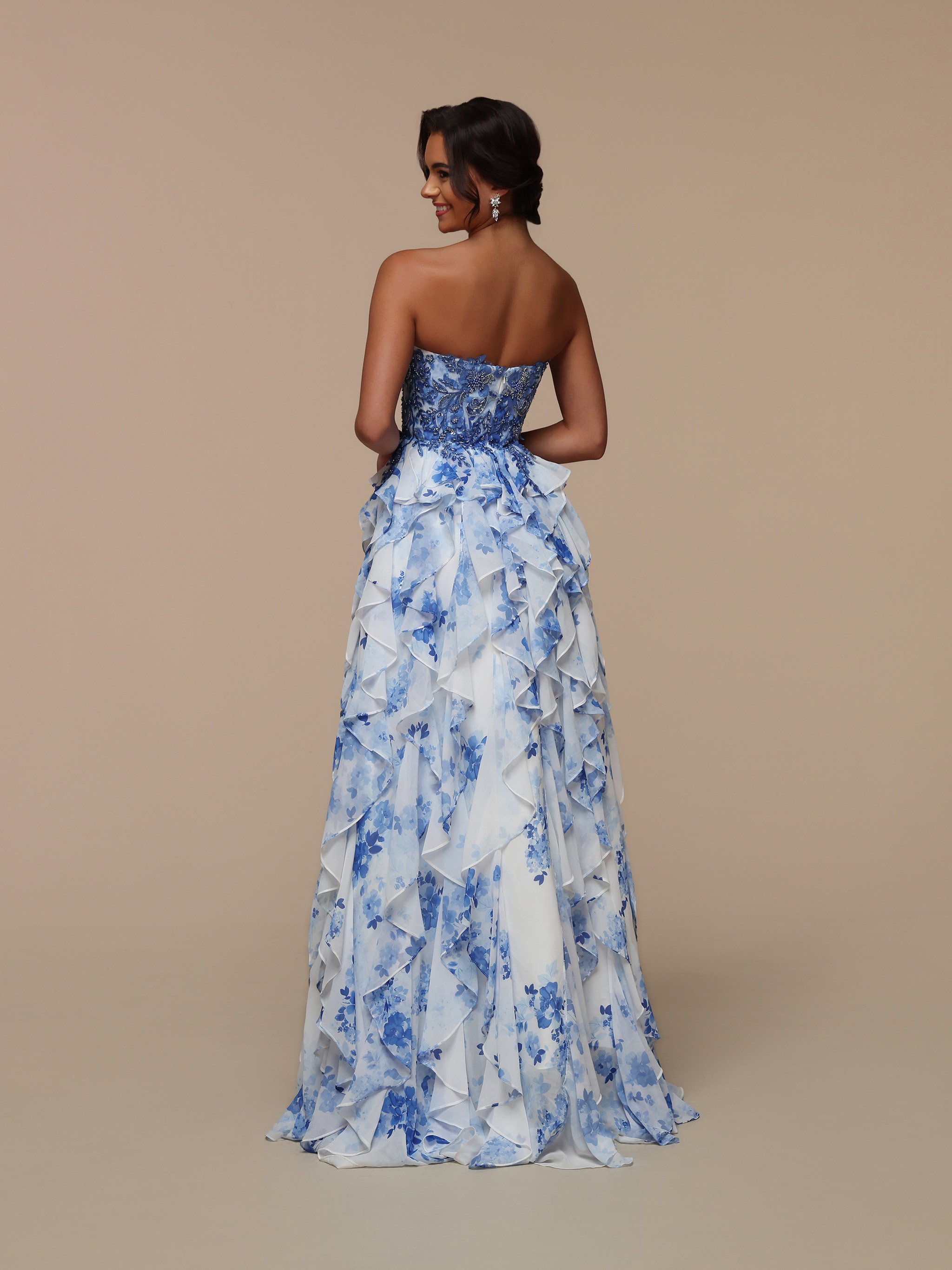 Image showing back view of style #72604