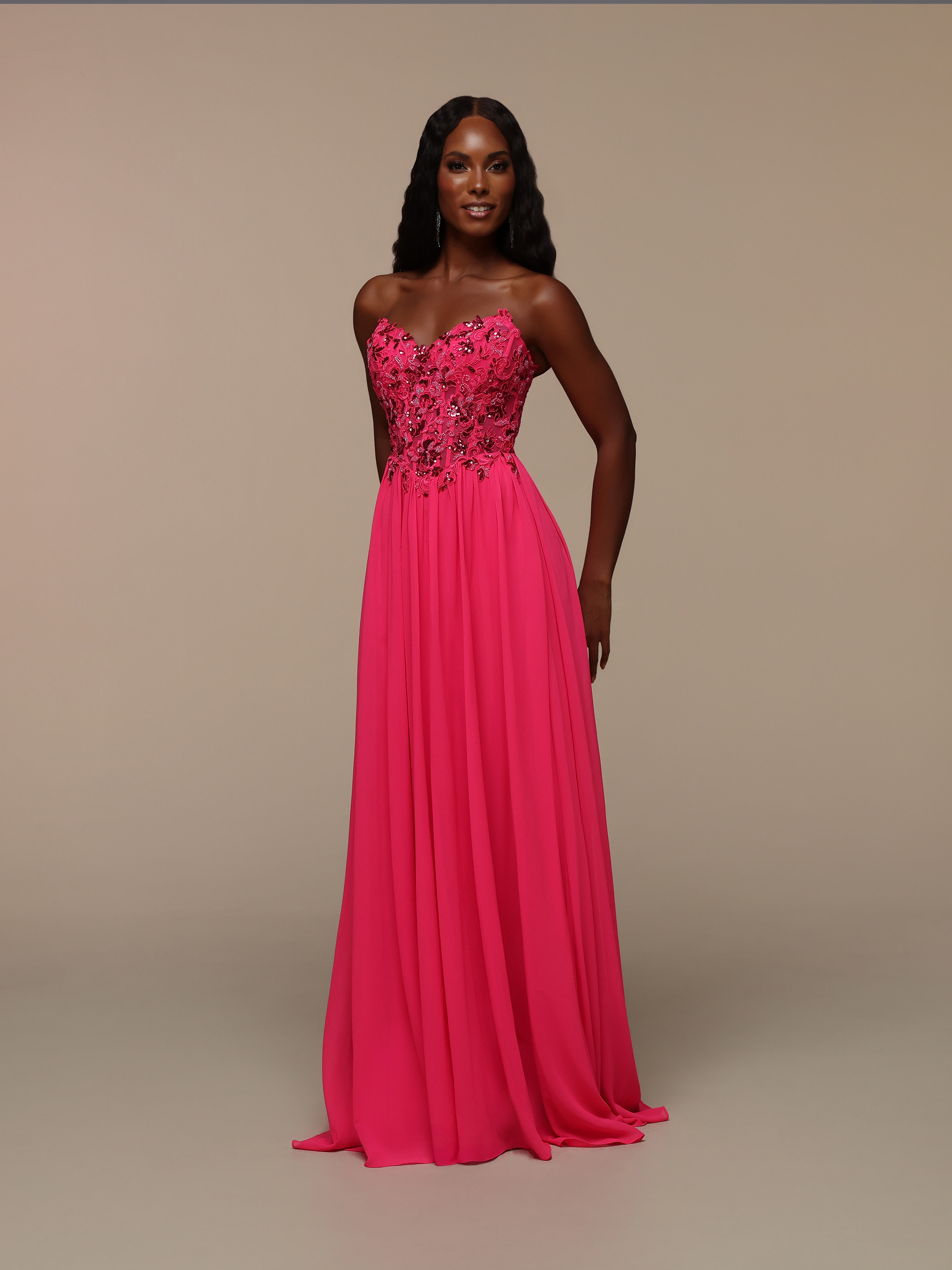 Image showing front view of style #72610