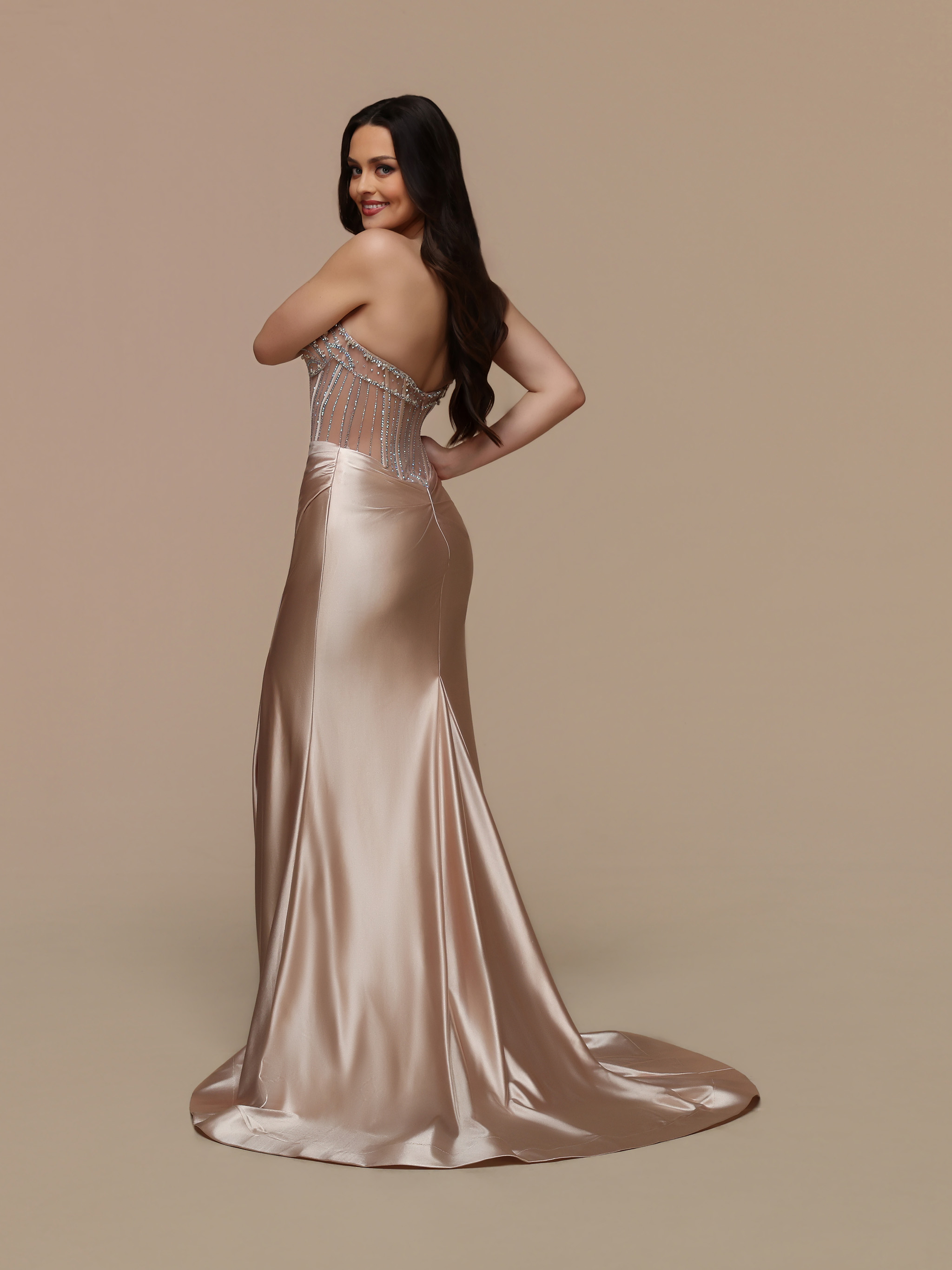Image showing back view of style #72615