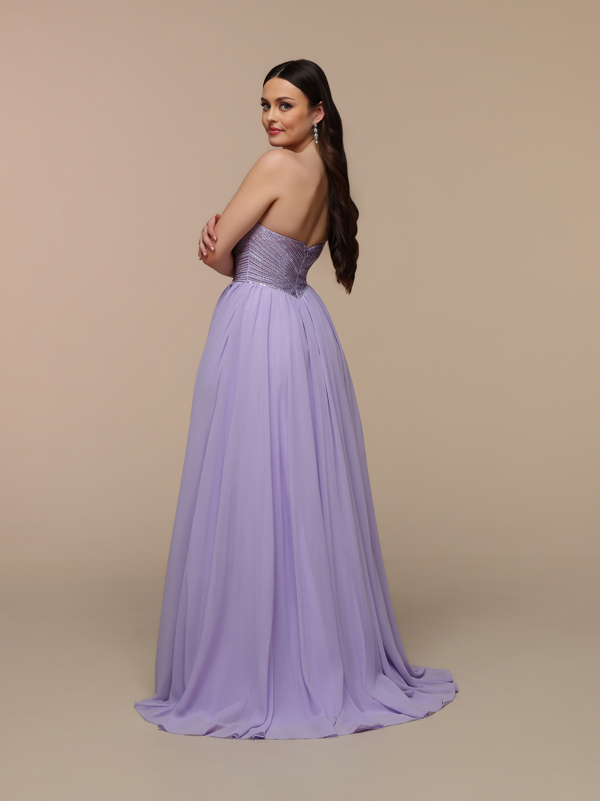 Image showing back view of style #72617