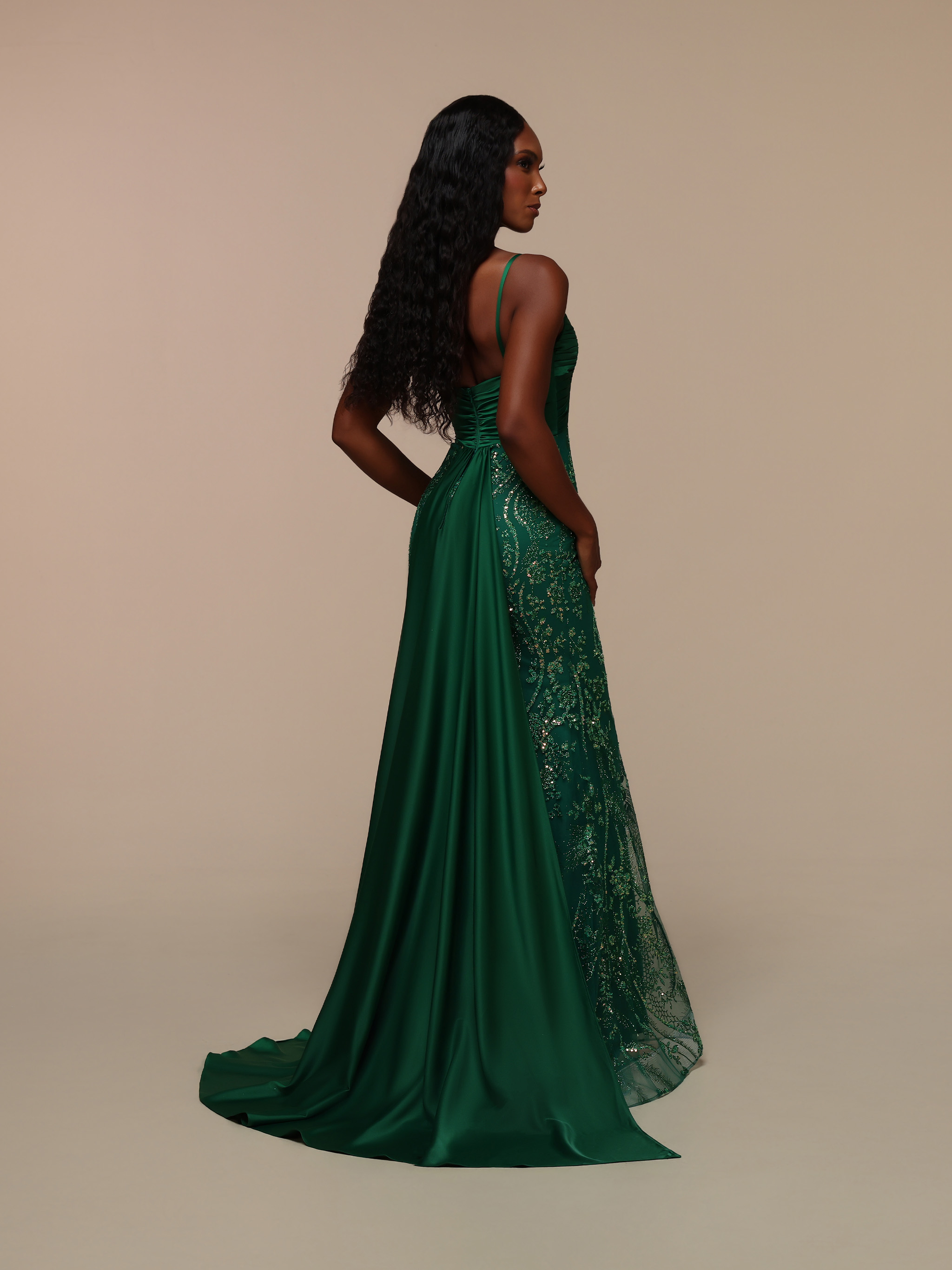 Image showing back view of style #72646