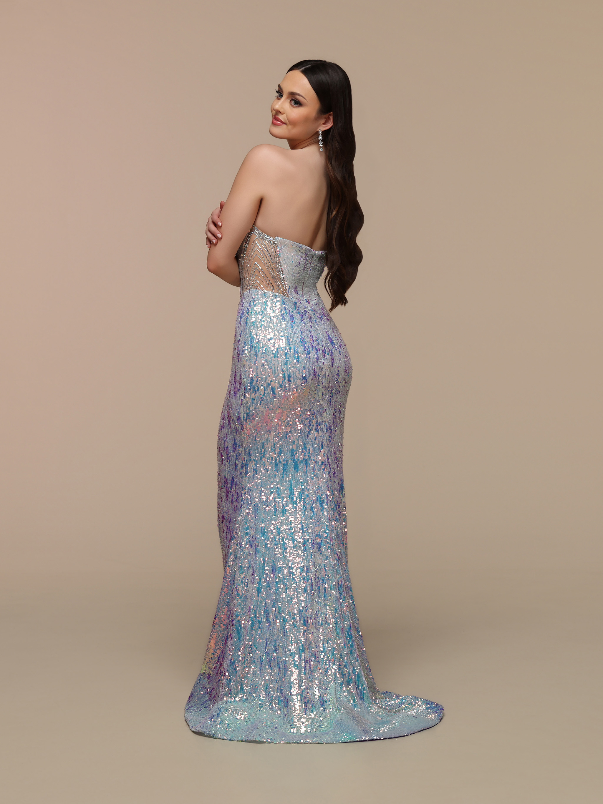 Image showing back view of style #72652