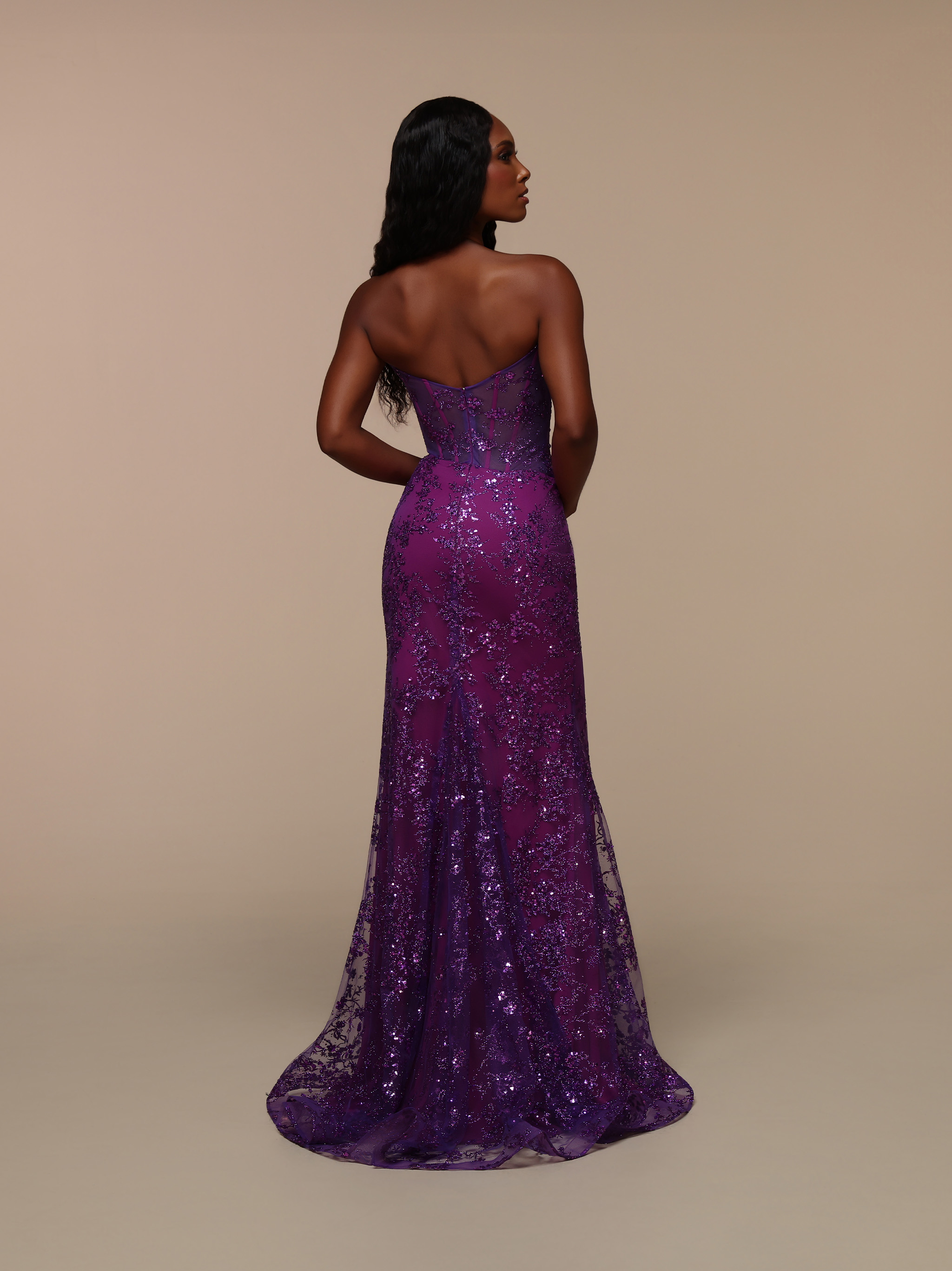 Image showing back view of style #72669