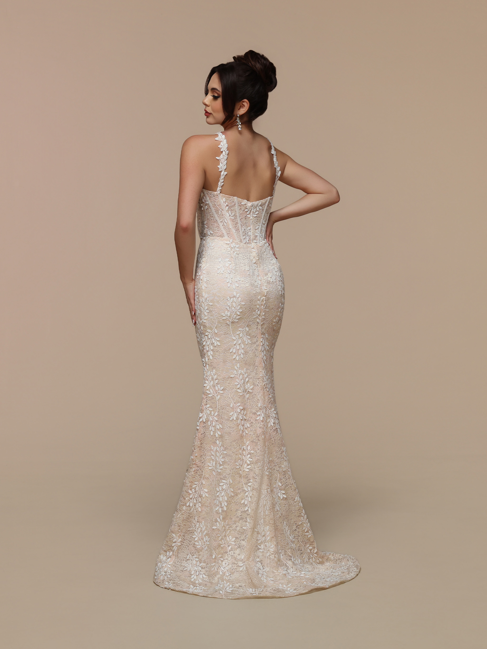 Image showing back view of style #72674